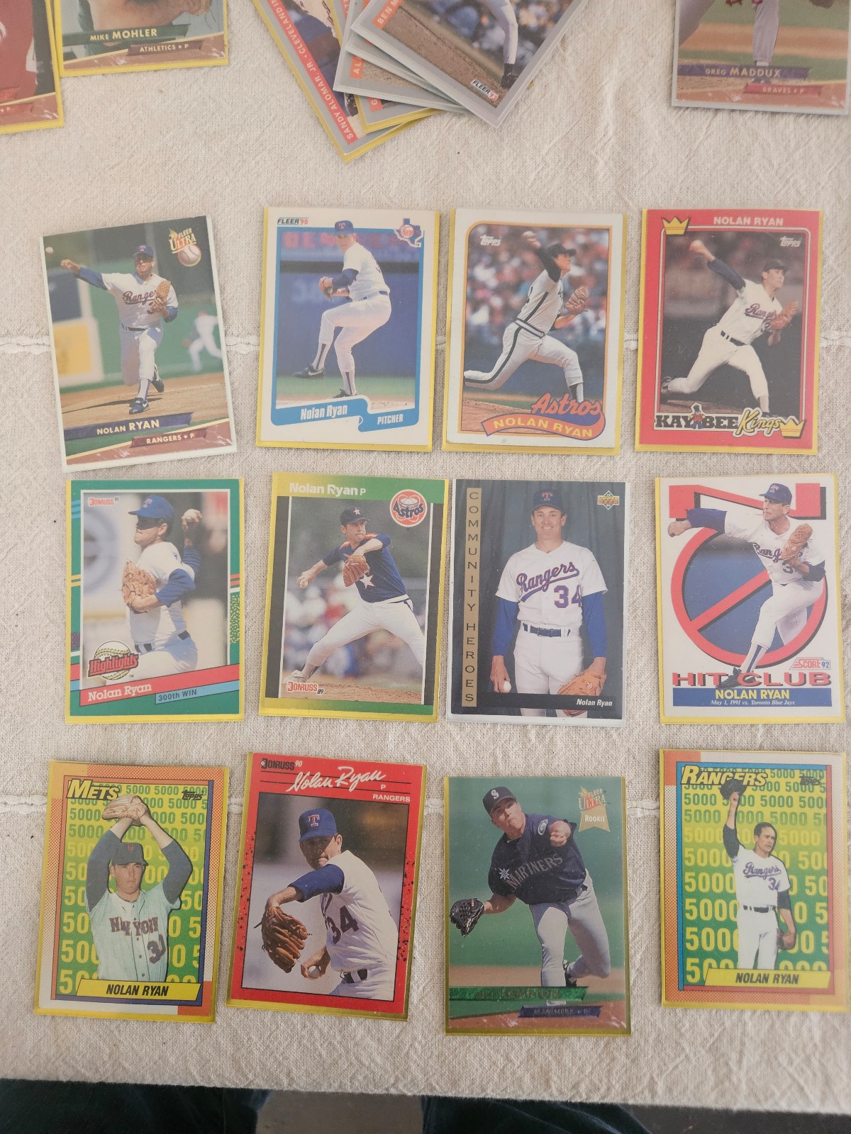 BASEBALL CARD LOT