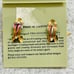 NWT Two Sisters Gold Plated Crystal Clip Earrings