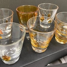 Bitossi Home Bicchiere Ambra Shot Glasses Set of 6 Italy