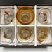 Bitossi Home Bicchiere Ambra Shot Glasses Set of 6 Italy