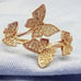 14K Gold Plated Cubic Zircon Pendant, EVBRS400