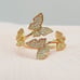 14K Gold Plated Cubic Zircon Pendant, EVBRS400