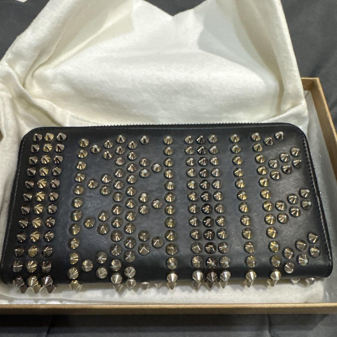 【Limited Price】Bottega Veneta Long Wallet - Black Long Wallet with Stud Decoration