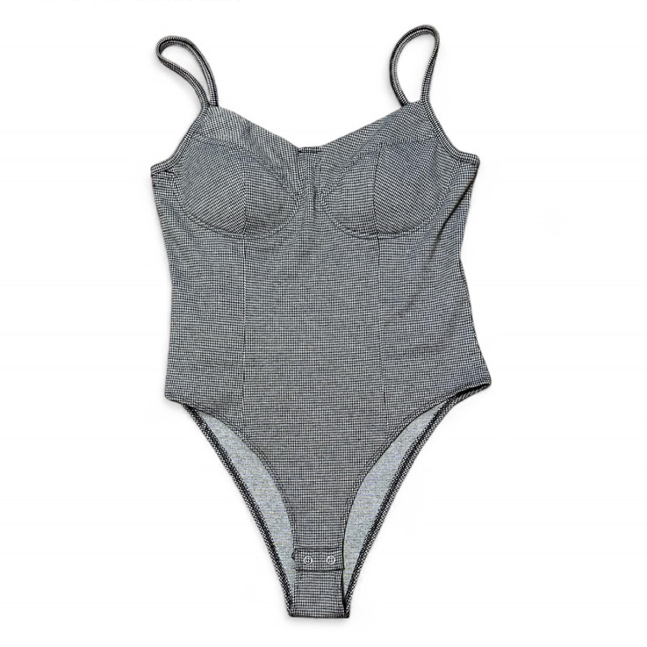 SO Women’s Houndstooth Bodysuit Size Large