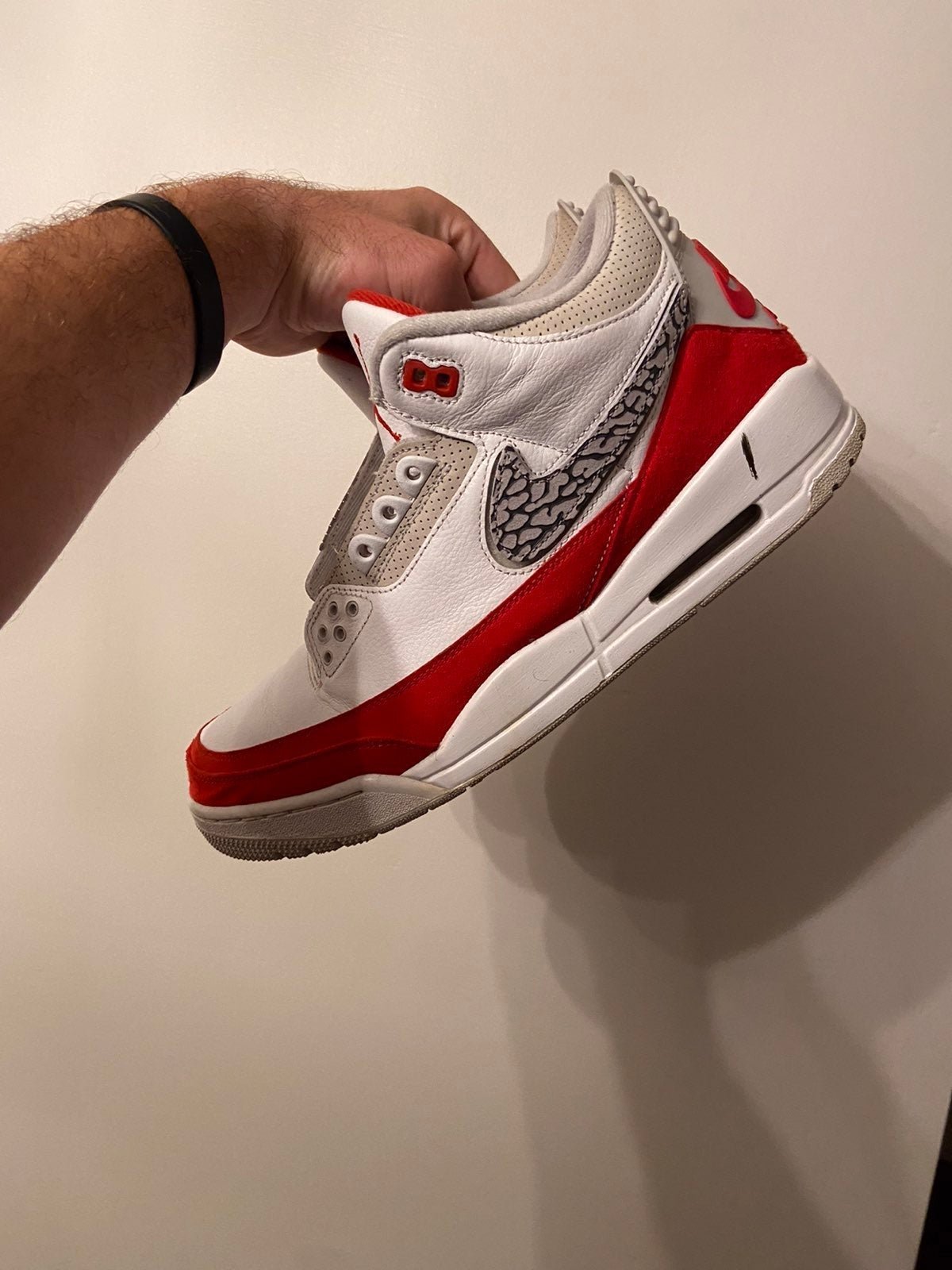 Jordan retro 3 tinkers mens size 11.5