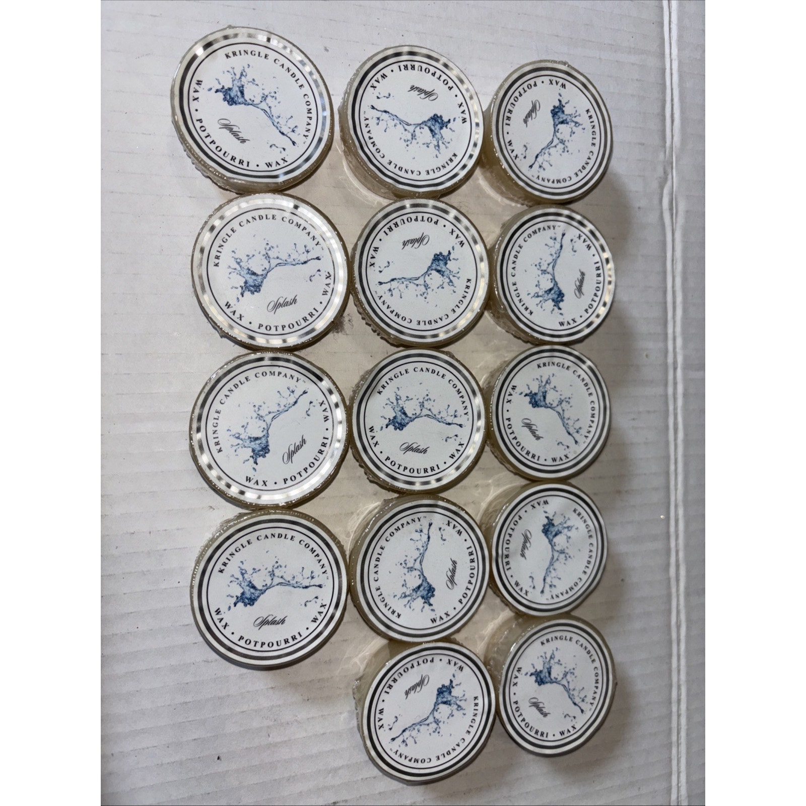 Splash Kringle Candle Company Wax Melts Lot Of 14 Rare And Retired!