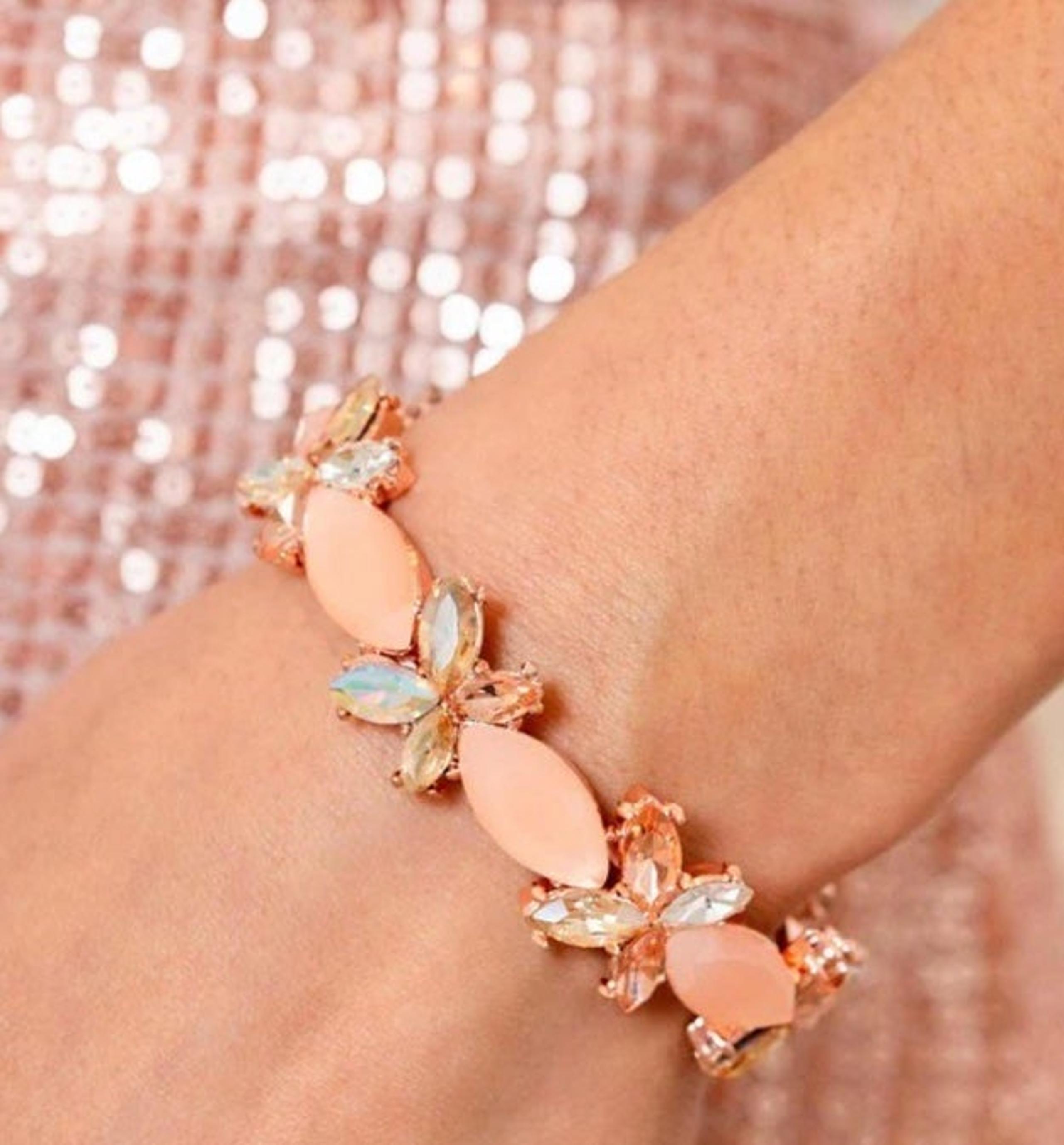 Bracelet  Soft-Hearted Succession - Rose Gold NWT
