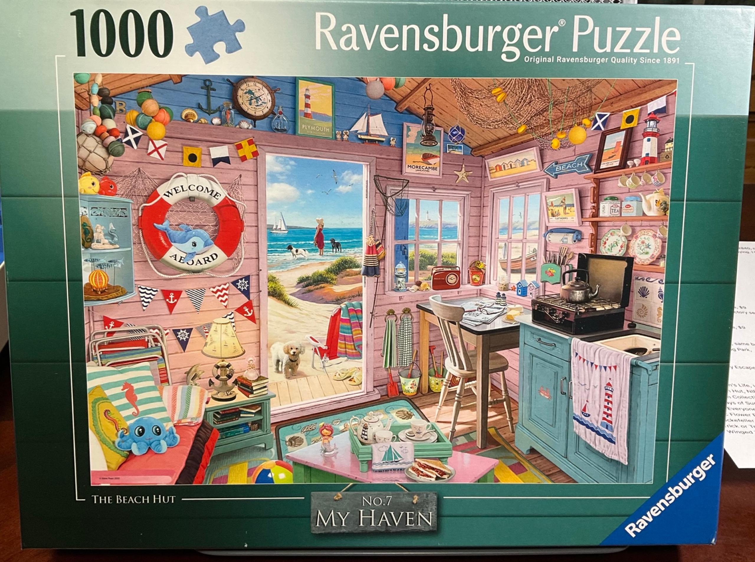 The Beach Hut jigsaw puzzle