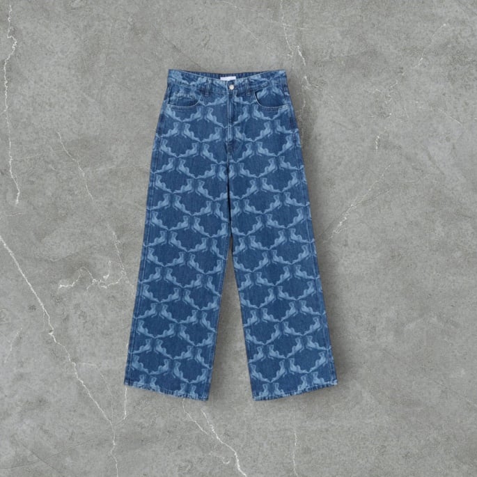 Paloma MaMi x Bershka Rare Denim Pants Size 04 (36) SMALL NEW!!