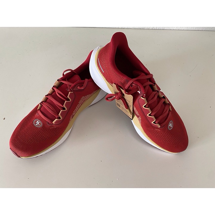 Nike San Francisco 49ers NFL Air Zoom Pegasus 41 Shoes FZ5070-600 Men’s Sz 11.5