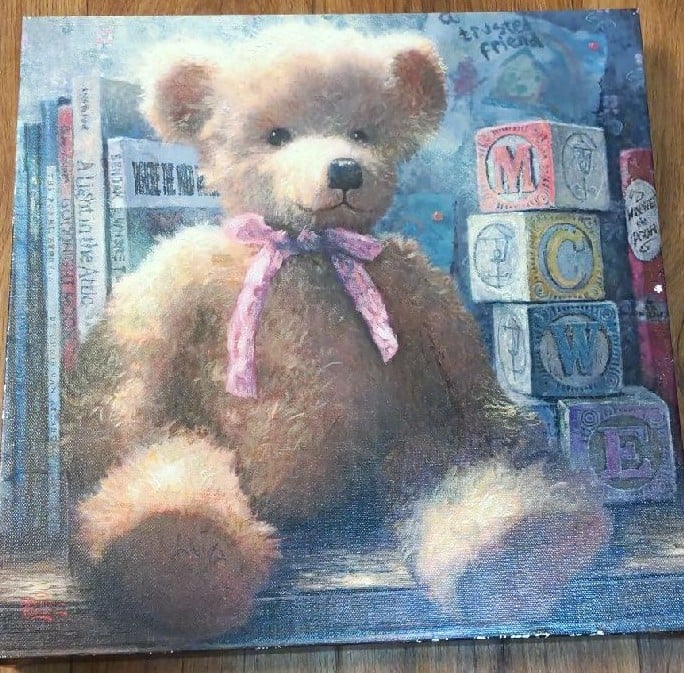 Thomas Kinkade A Trusted Friend Blue B