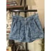 DL1961 Marie High Waist Denim Shorts Blue Womens Size Medium