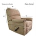 Easy-Going Recliner Stretch Sofa Slipcover Sofa Cover 4-Pieces