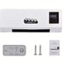 Heater and Fan Combo 1800W 2-in-1 Timing Function Dual Use Wall Mounted Electric