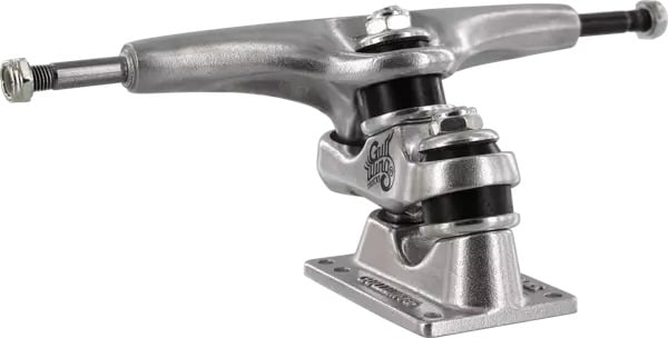 Gullwing Sidewinder II Silver 10 Skateboard Longboard Trucks(PAIR)