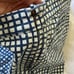 Tory Burch Grid Cropped Blue and White Pants, Size 28