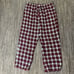 Old Navy Mens XL Pullon Pajama Lounge Pants Black Red Plaid Drawstring Waist