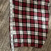 Old Navy Mens XL Pullon Pajama Lounge Pants Black Red Plaid Drawstring Waist