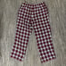 Old Navy Mens XL Pullon Pajama Lounge Pants Black Red Plaid Drawstring Waist