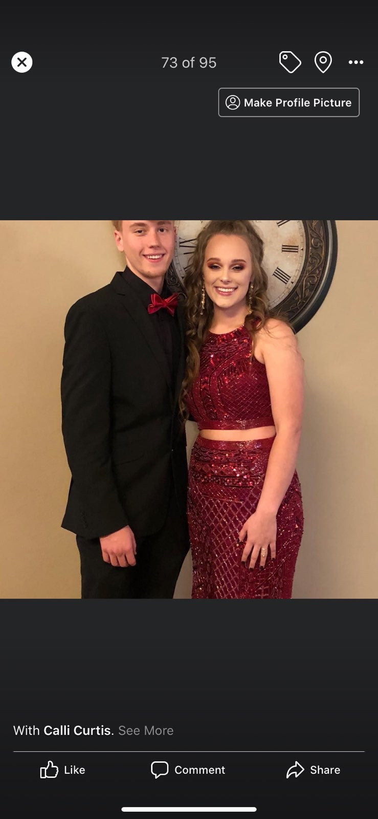 Prom dress size 8