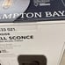 NEW!! 1-Light Brushed Nickel Wall Sconce