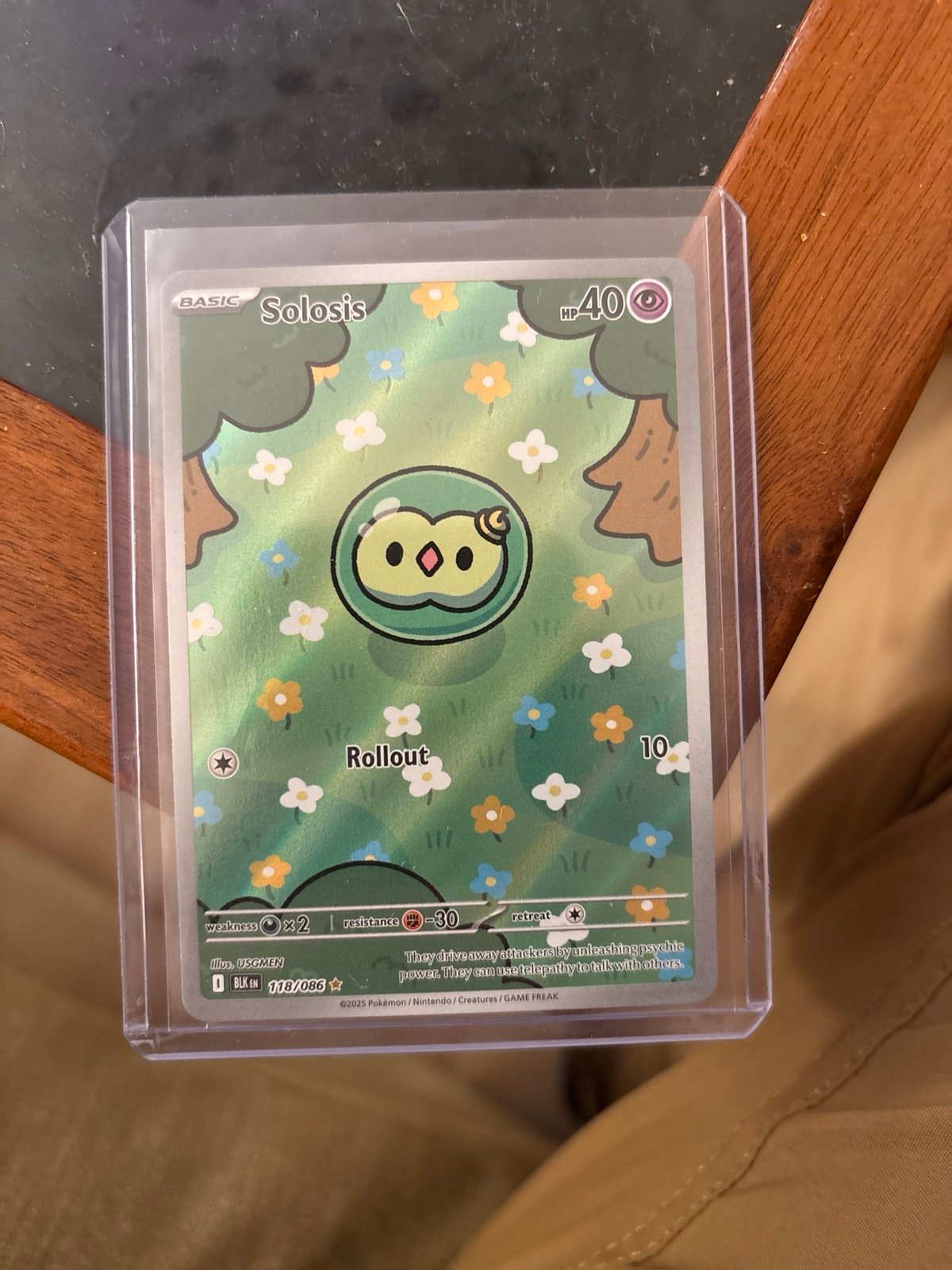 Solosis 118/086 Black Bolt