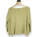 Eileen Fisher Yellow 100% Wool Boat Neck 3/4 Sleeve Knit Shirt Women’s XL Beach