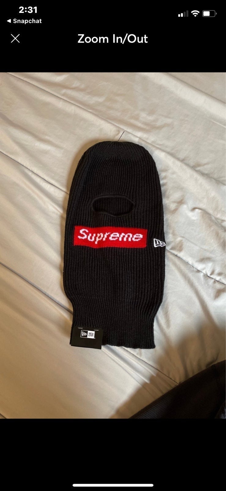 Supreme New Era Box Logo Balacalva