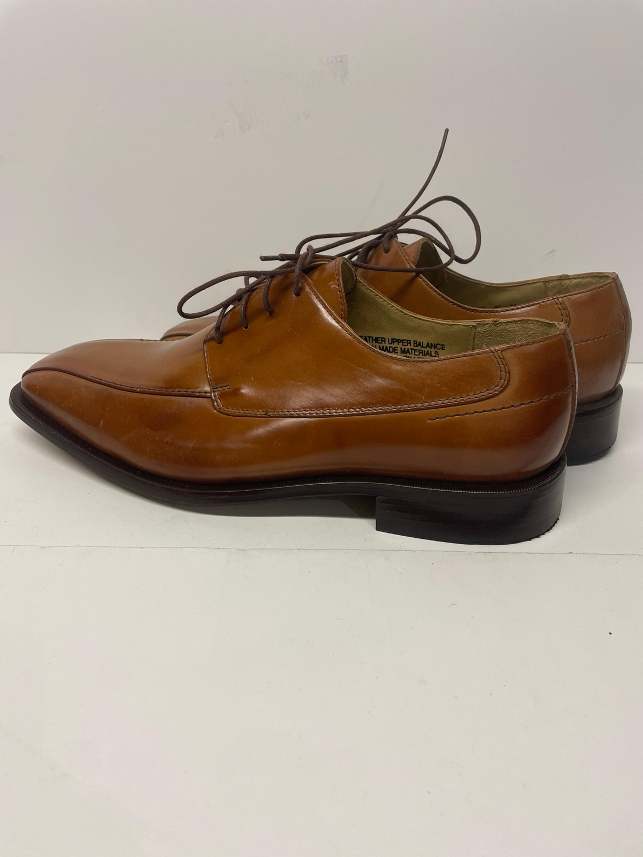 Stacy Adam’s Men’s Brown Leather Casual Dress Shoes Size 10 1/2