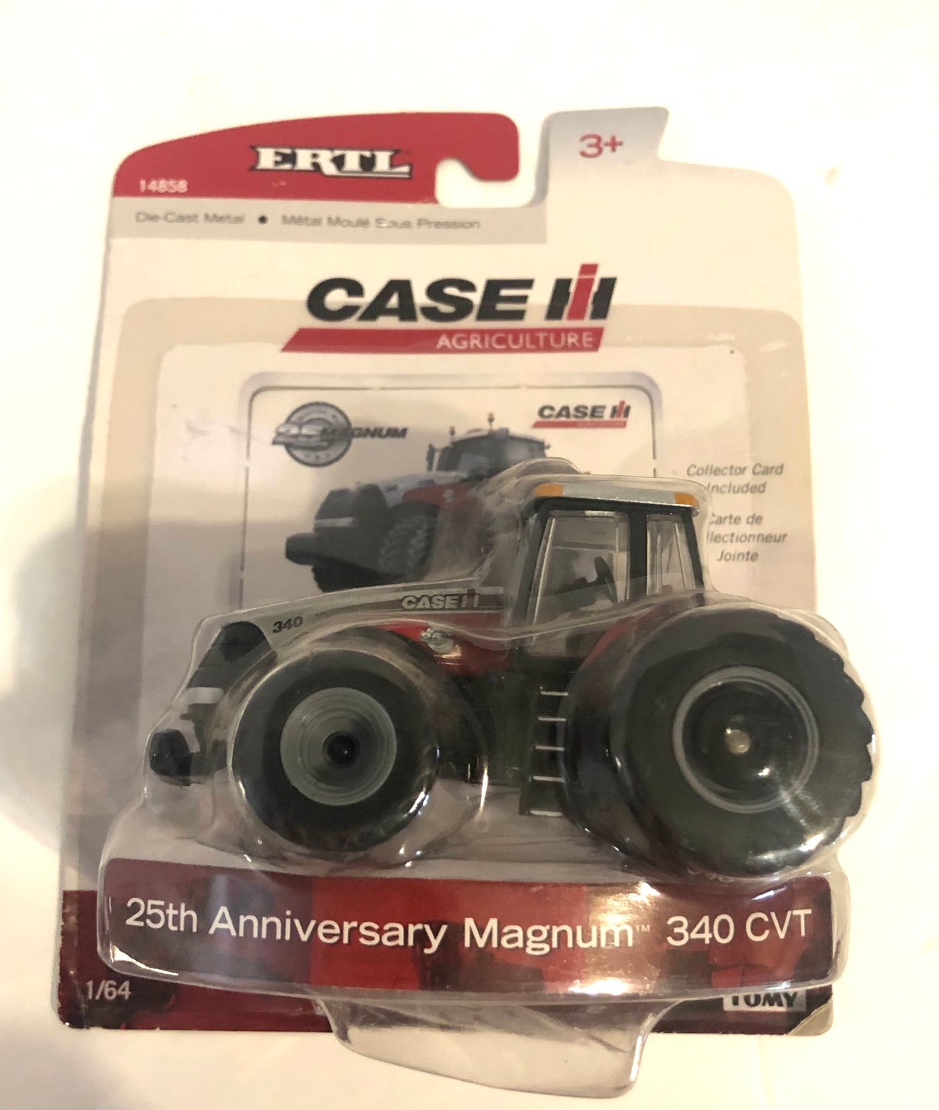 Case/IH 340 CVT Magnum Tractor w Duals 25th Anniversary 1/64 Scale NIP by Ertl