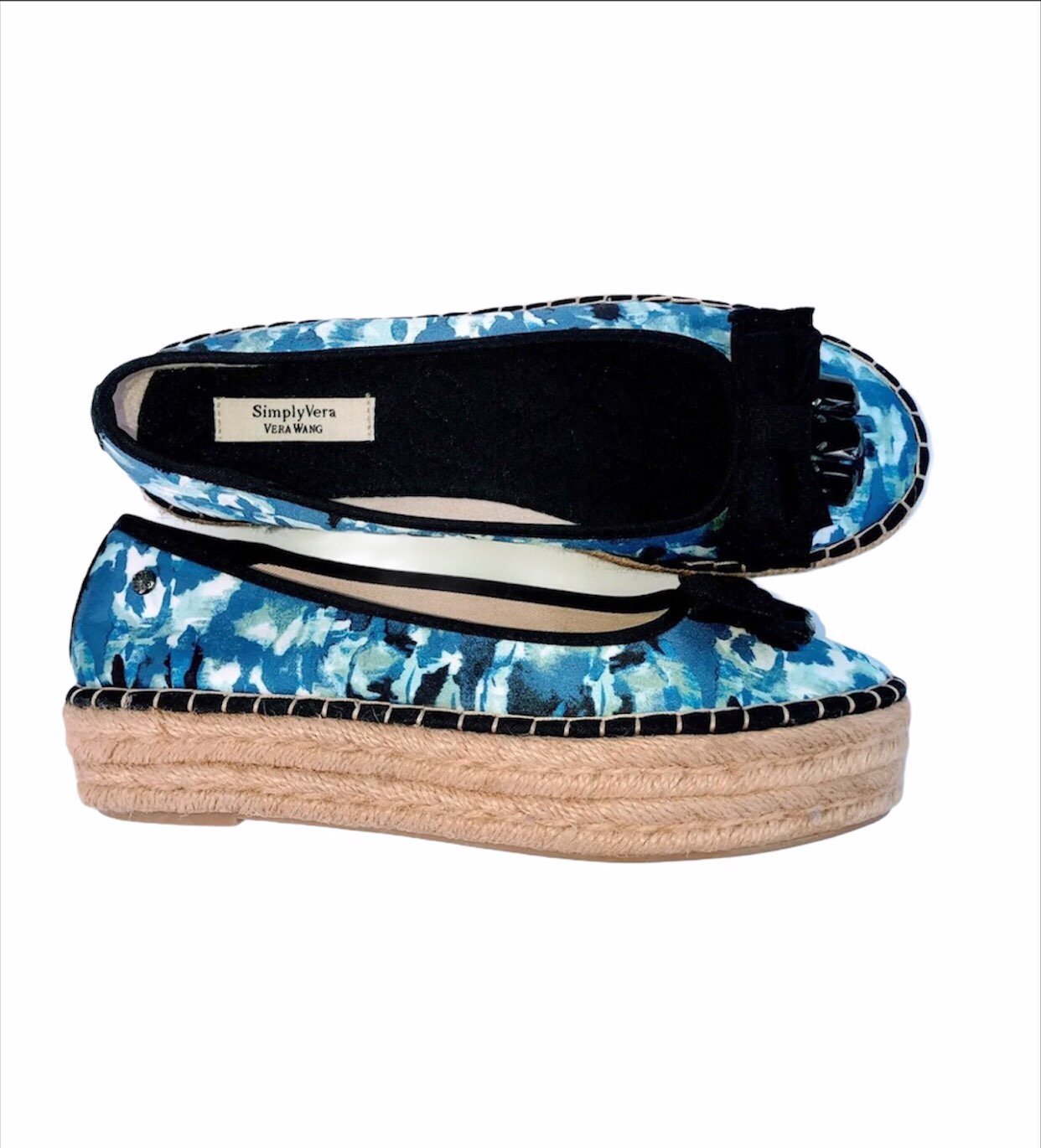 Vara Wang Platform Espadrilles