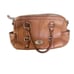 Fossil Vintage Maddox Shoulder Bag Pebbled Leather Tan Purse