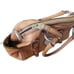 Fossil Vintage Maddox Shoulder Bag Pebbled Leather Tan Purse