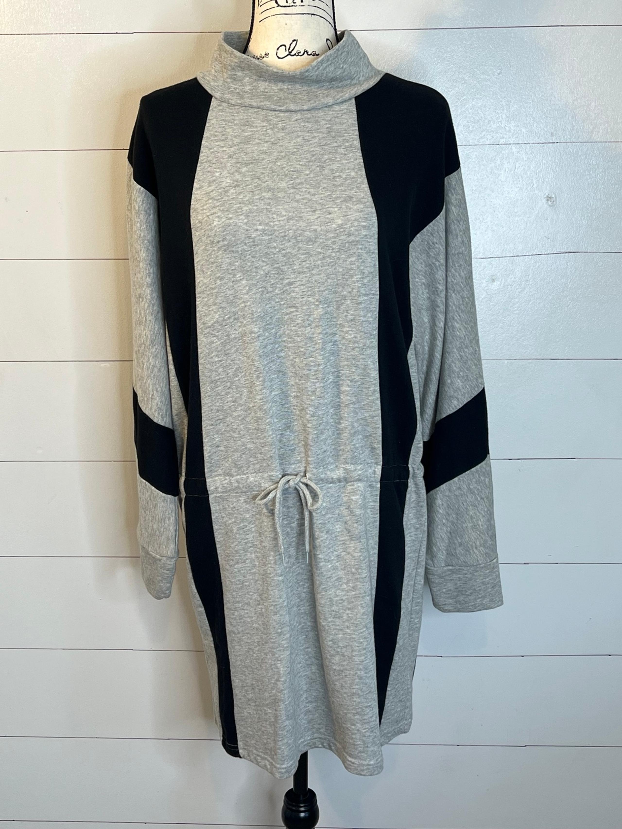 URBAN OUTFITTER BLACK/GRAY DRESS SZ M