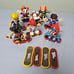 Tech Deck Dudes Lot of (8) Action Figures Skateboarding X concepts Magnetic