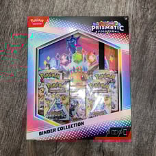 Pokemon TCG Scarlet Violet Prismatic Evolutions Binder Collection New Sealed