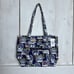 NWT Vera Bradley Small Vera Tote in Snow Globe Animals Navy NWT Christmas Winter