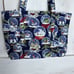 NWT Vera Bradley Small Vera Tote in Snow Globe Animals Navy NWT Christmas Winter