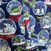 NWT Vera Bradley Small Vera Tote in Snow Globe Animals Navy NWT Christmas Winter