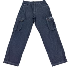 VTG PJ Mark Denim Jeans Men’s 36x34 Y2K Skater Hip Hop Carpenter Jean Dark