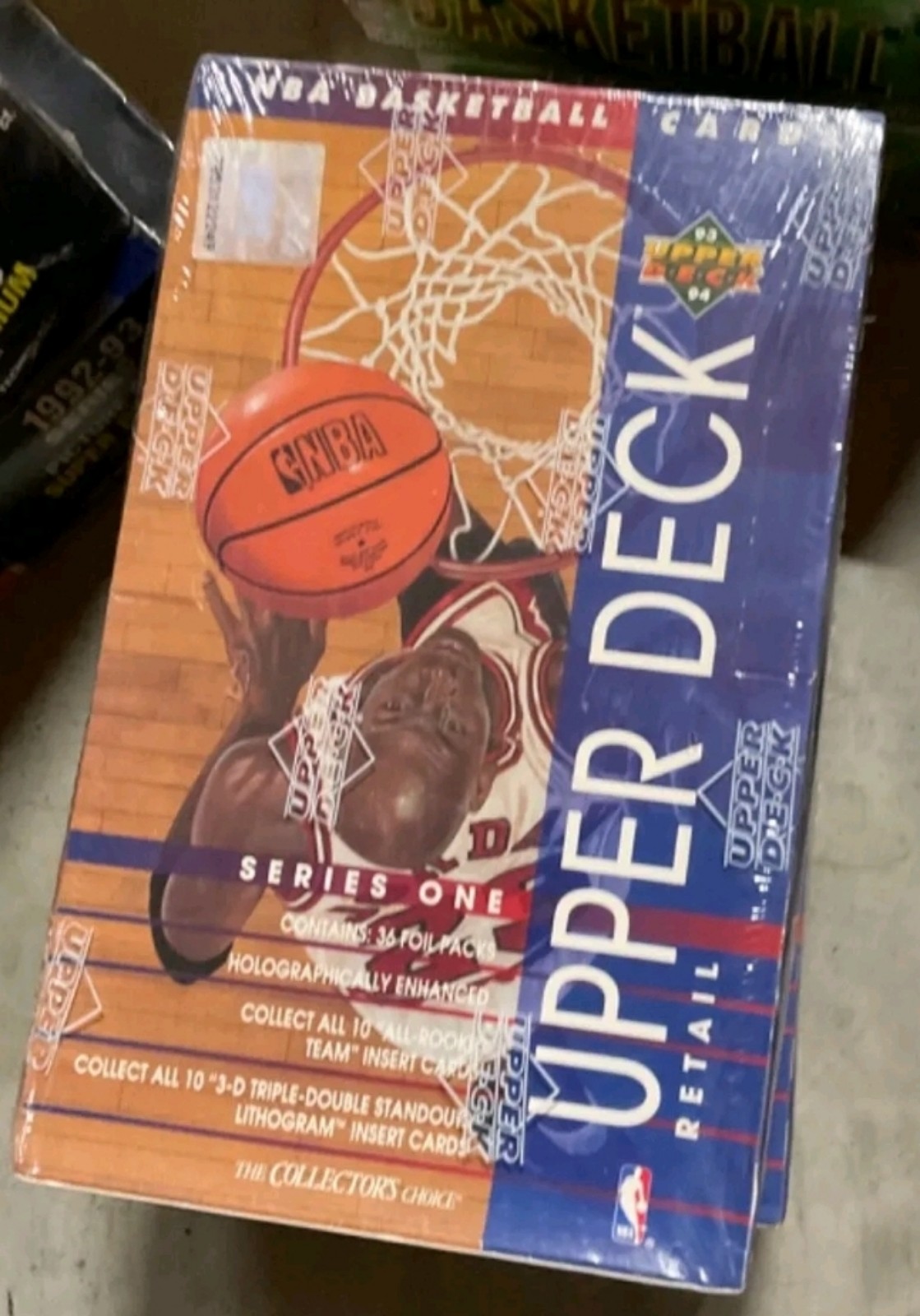 93–94 Upper Deck Basketball Factory Sealed Box, Series II