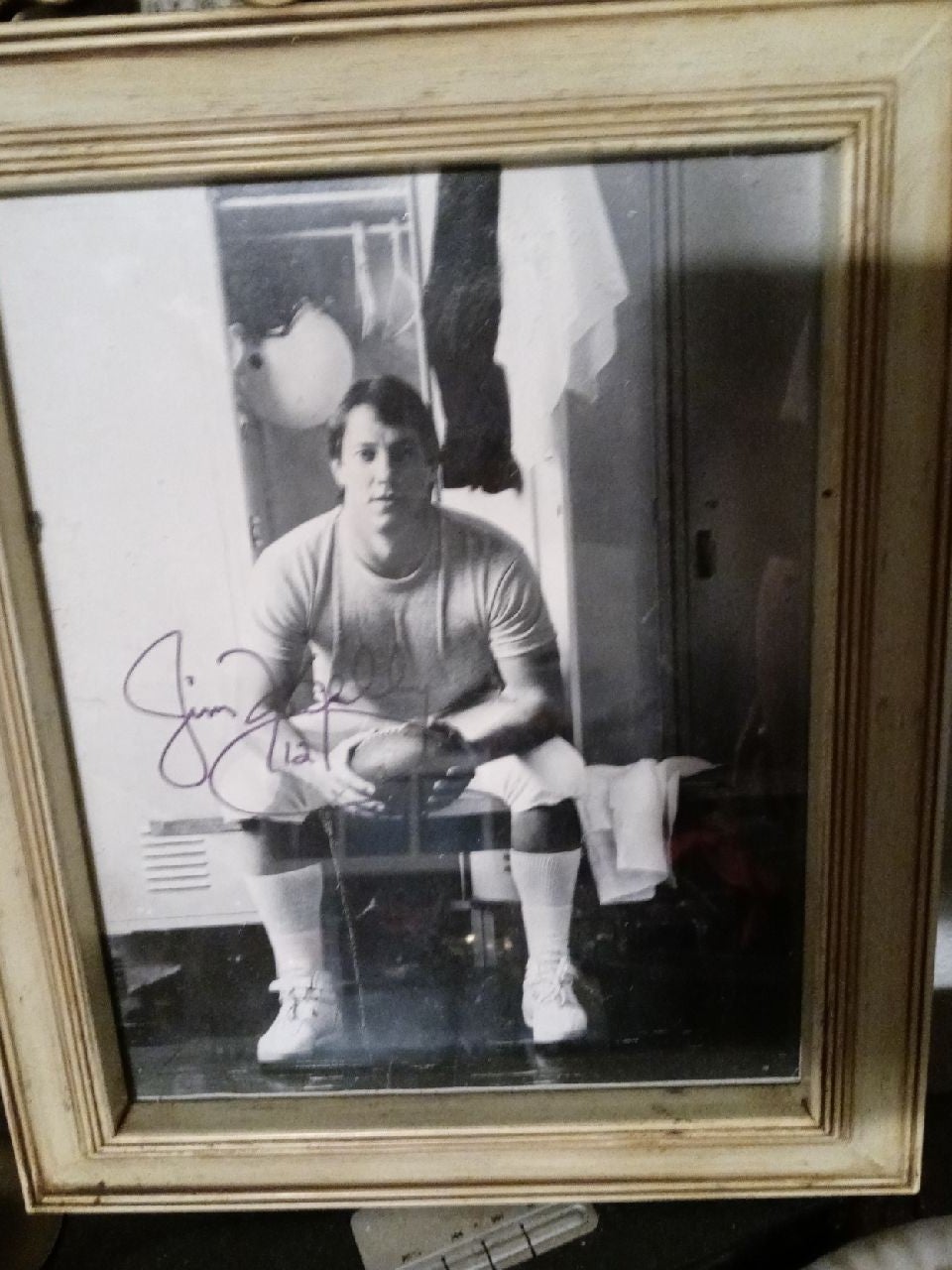 Jim Kelly autographed picture