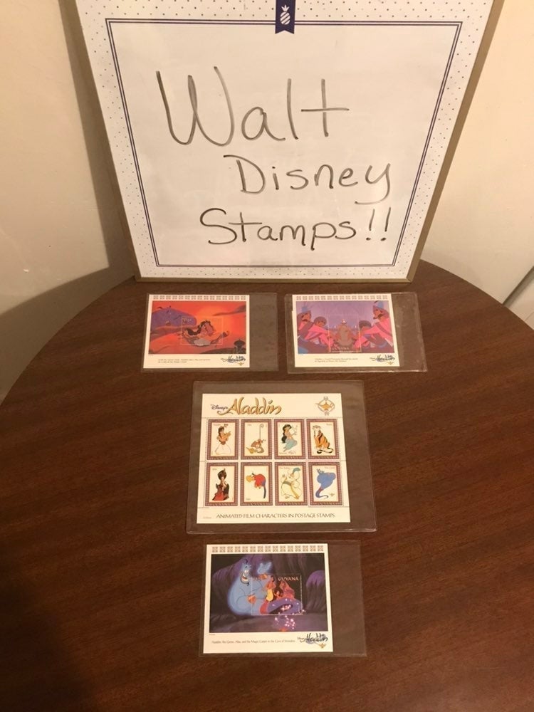 Walt Disney(Aladdin) Stamps