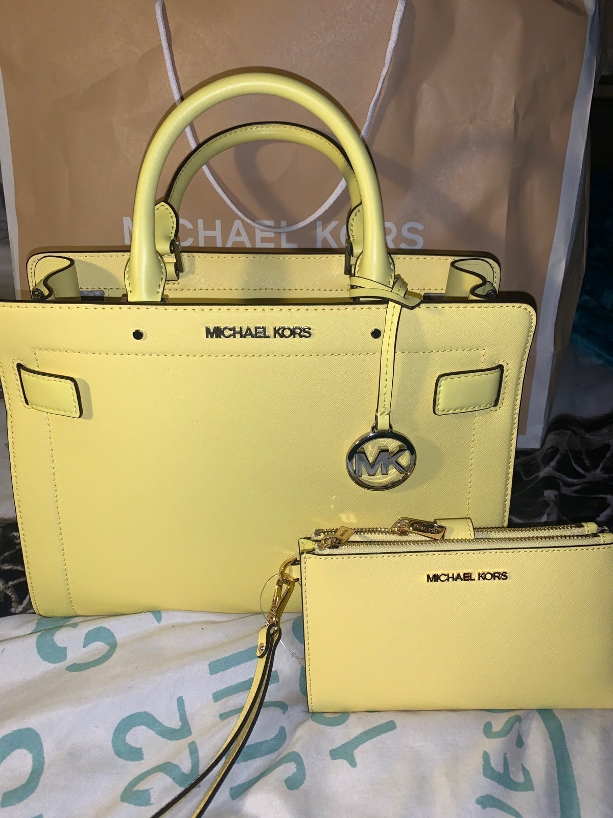 Michael Kors purse and wallet