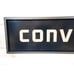 Converse Wall Decor Sign Display Shoes Vintage Metal Frame Authentic 30 x 8