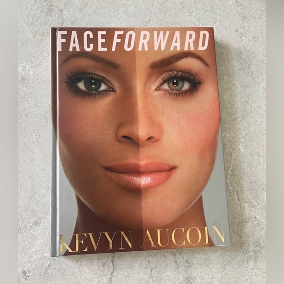 Face Forward Kevyn Aucoin y2k Hardcover First Edition CoffeeTable book makeup