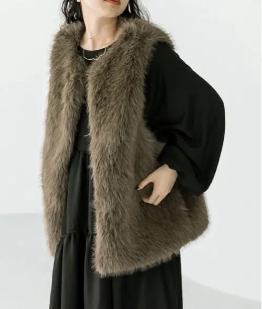 mystic fur vest