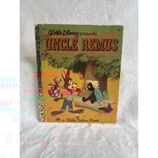 Uncle Remus Walt Disney Present's Little Golden Book VTG 1972 23rd Printing