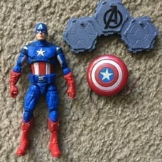 Captain America from The Avengers 2012: 6 inch Action Figure