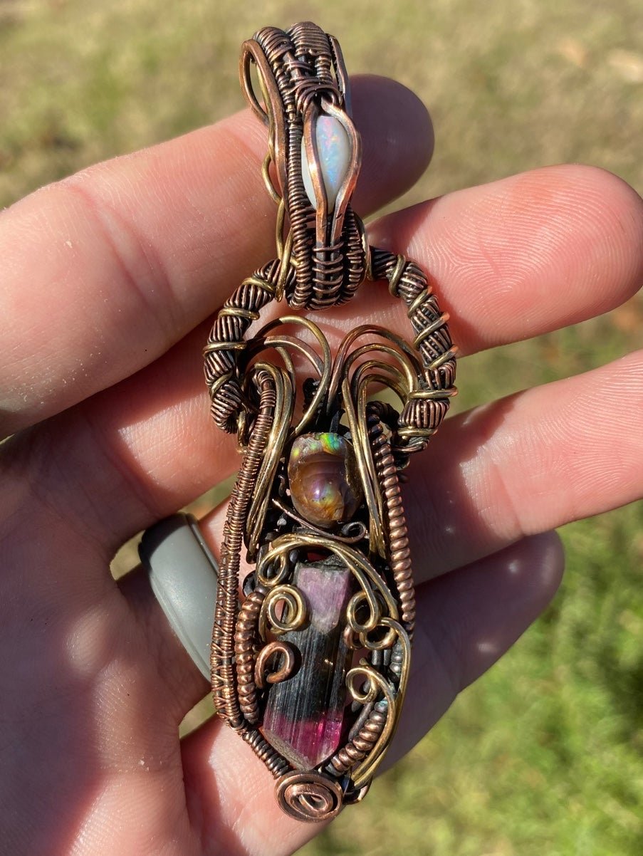 Handmade Wire Wrapped Pendant